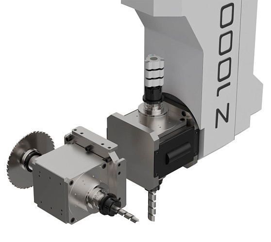 ФРЕЗЕРНАЯ ГОЛОВАЯ МОД. (2+2) С ОПЦИЕЙ "БЫСТРОСЪЕМ"