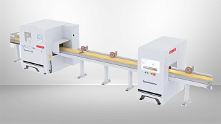 Автоматическая линия сканирования и торцевания QUADRO. Модель SpeedLine