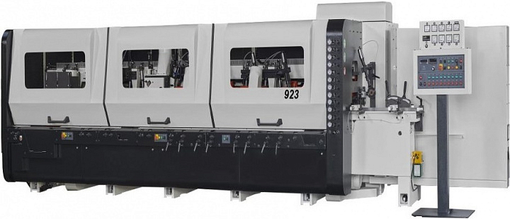 МАССИВНАЯ БАЗА СТАНКА С РАЗНЕСЕННЫМИ ШПИНДЕЛЬНЫМИ УЗЛАМИ