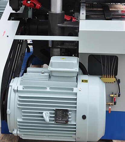 Мощность привода пильных узлов 2 х 18,5 КВт