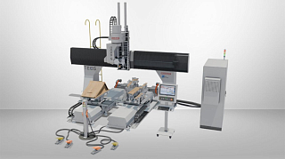 5-осевой обрабатывающий центр QUADRO. Модель TEOS Z-1000 c опцией «Быстросъем» шпинделя»