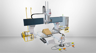 5-осевой обрабатывающий центр QUADRO. Модель TEOS Z-1000 ATC (2+1)