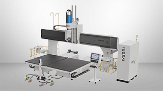 5-осевой обрабатывающий центр QUADRO. Модель TEOS XL FLAT ATC