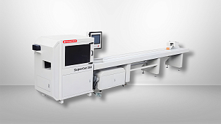 Автоматический торцовочный станок с вырезкой дефектов QUADRO. Модель SUPERCUT 250