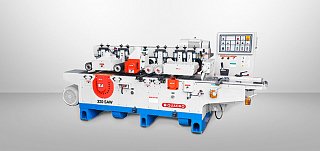 Двухсторонний продольно-фрезерный станок с пильным узлом QUADRO. Модель 320SAW TARUKI